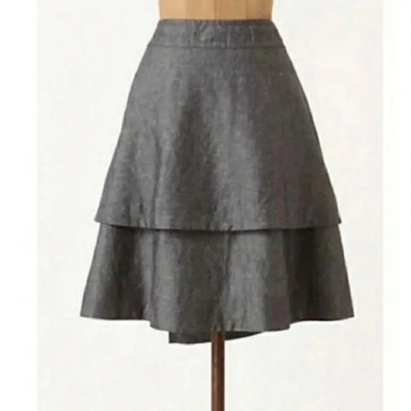 POSTMARK by ANTHROPOLOGIE NWOT Vast Wrap Skirt - Picture 2 of 8